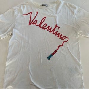 Zandra Rhodes for Valentino Lipstick Top